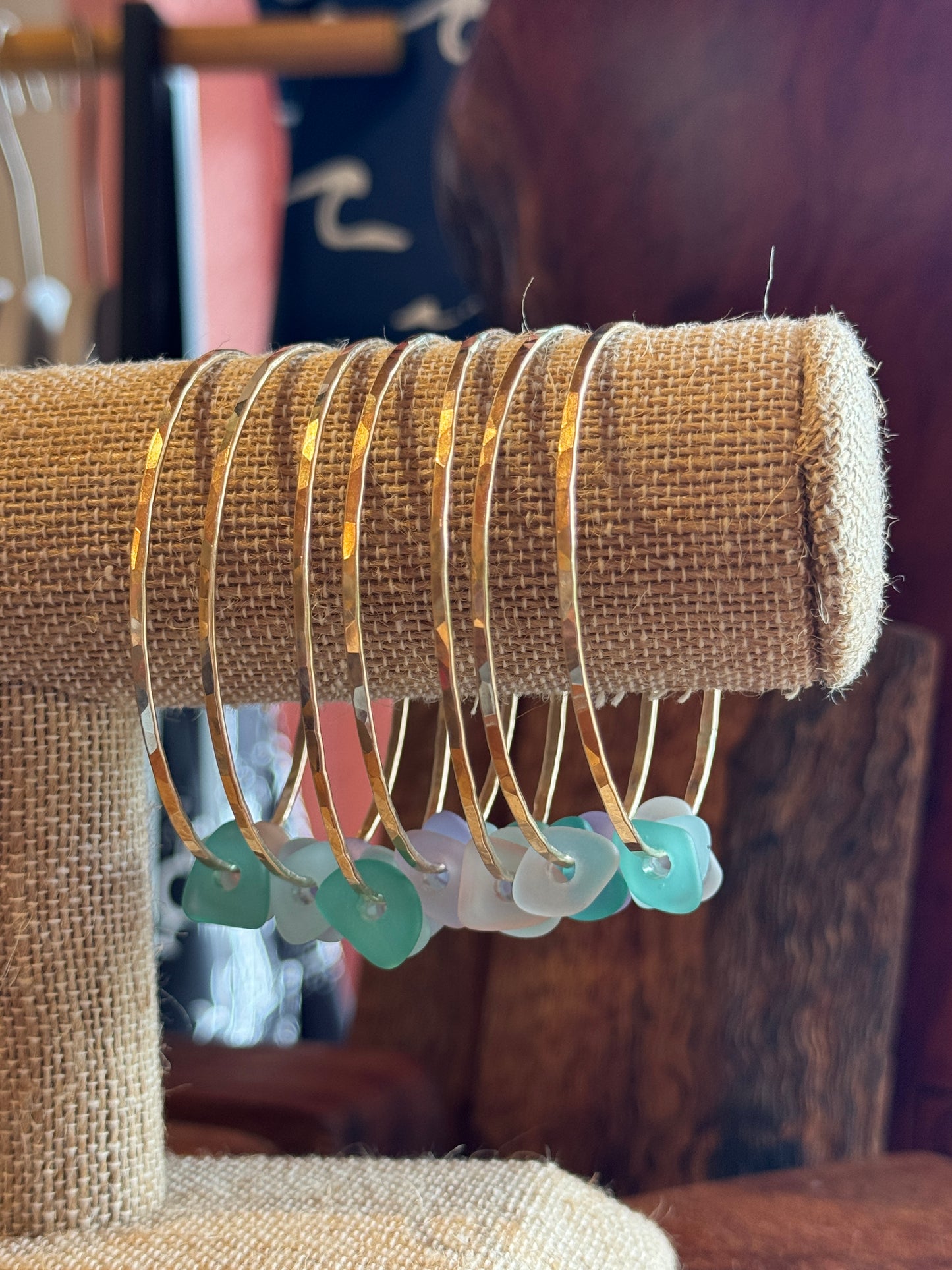 Sea Glass Bangle